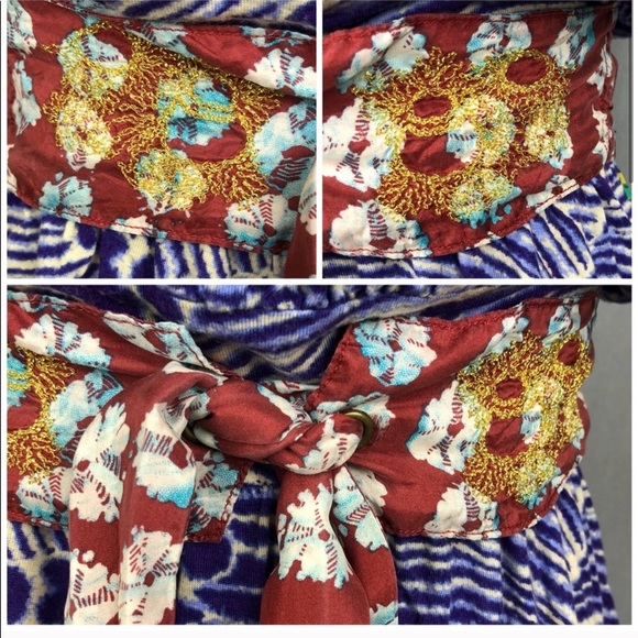 Anthropologie “Soaring the Sea” blouse by Deletta - Picture 9 of 16